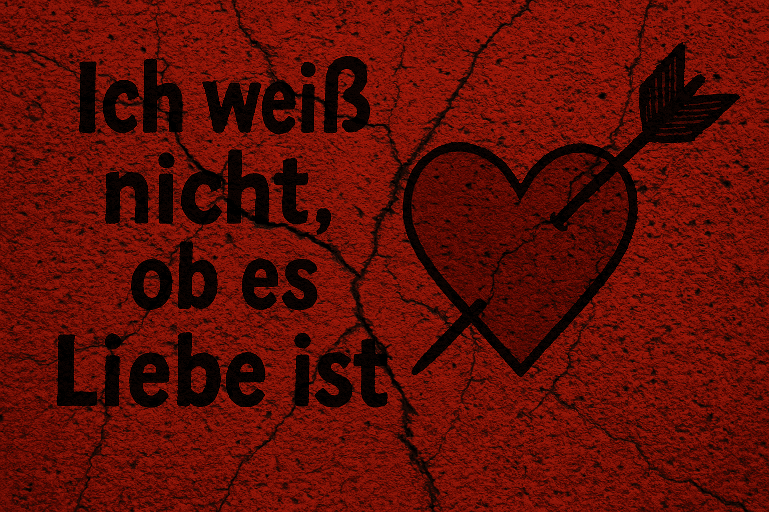 Dekoratives rotmonochromatisches Bild